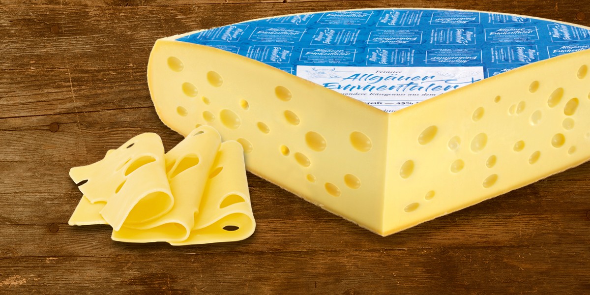 Allgaeu Emmental cheese