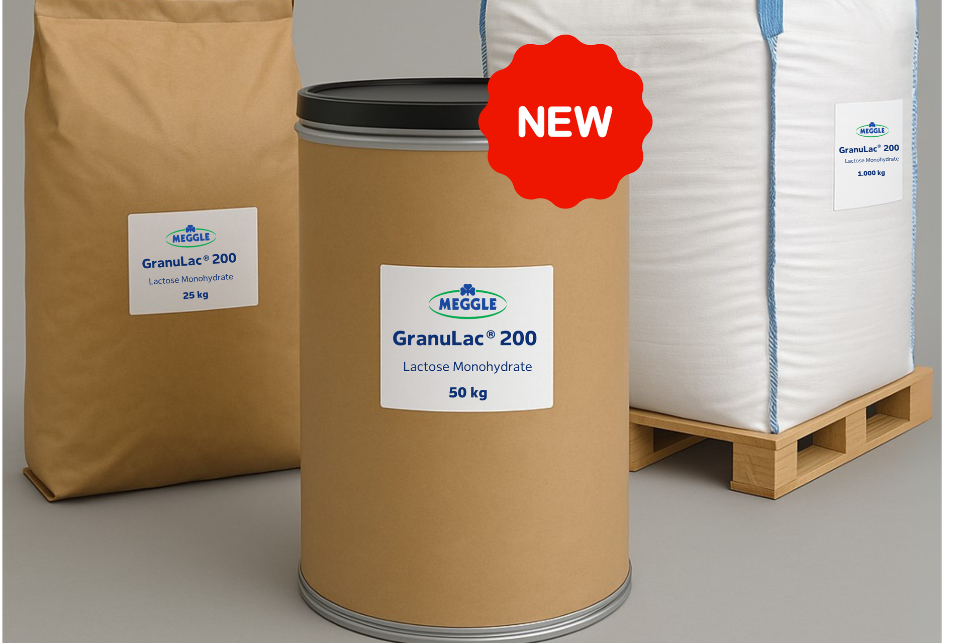 GranuLac® 200: Now Available in Fiber Drums!